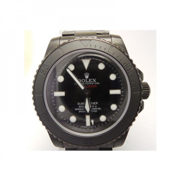 Replica Rolex Submariner 114060 Pro Hunter JF PVD Black Dial Swiss 2836-2