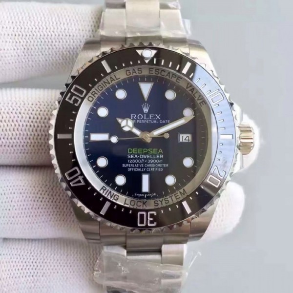 Replica Rolex Deepsea 116660 V7 Stainless Steel D-Blue Dial Swiss 2836-2