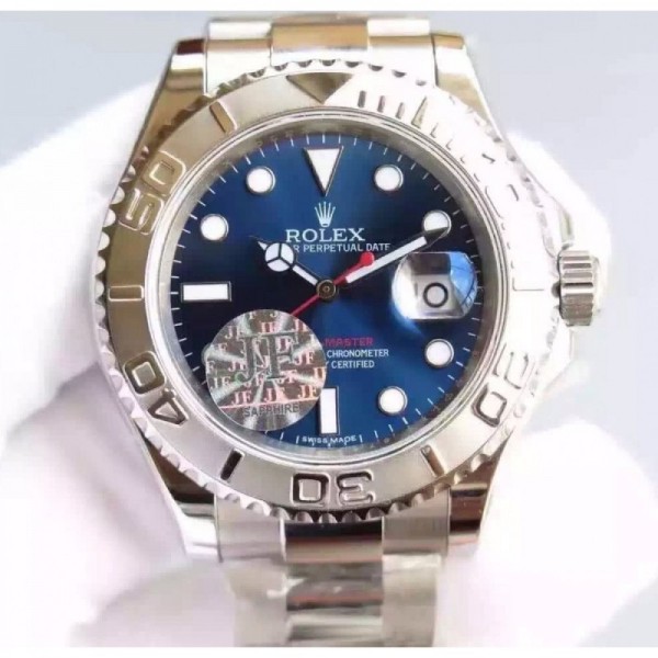 Replica Rolex Yacht-Master 40 116622 JF Stainless Steel Blue Dial Swiss 2836-2