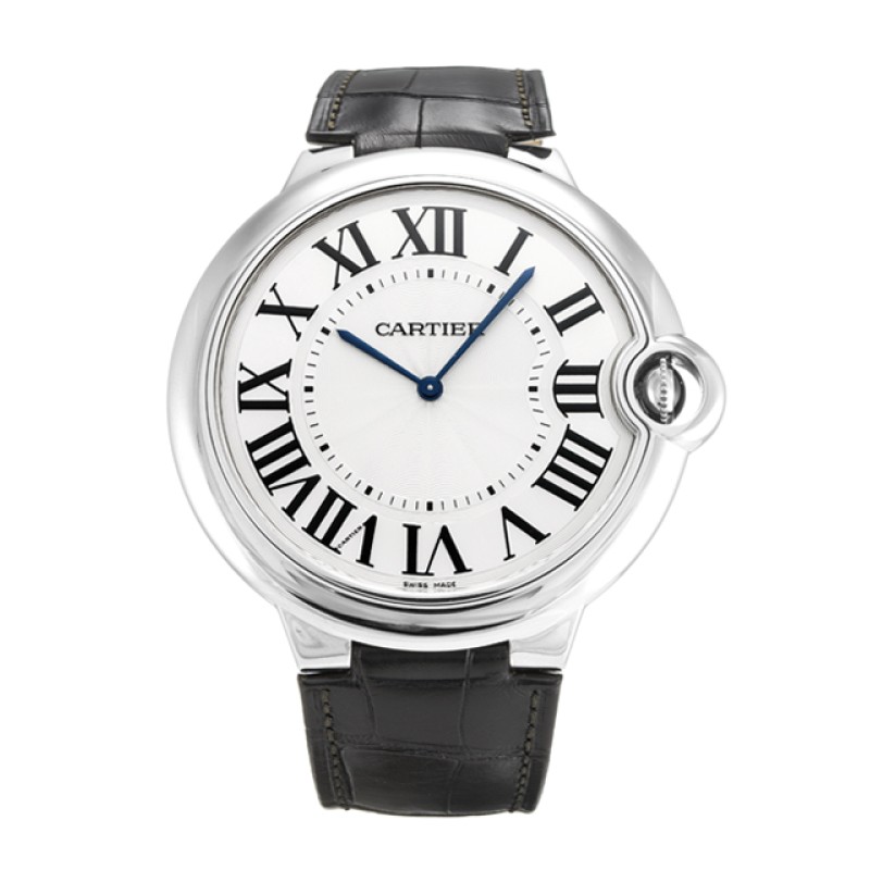 UK White Gold Cartier Replica Ballon Bleu W6920055-46 MM