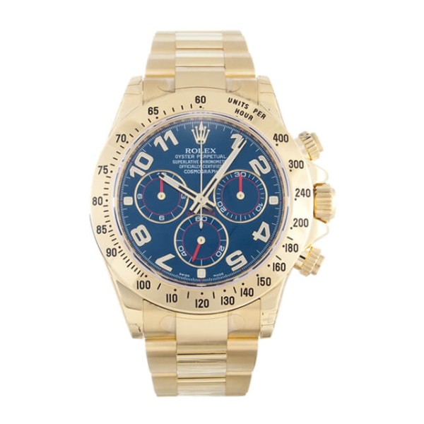 UK Yellow Gold Rolex Replica Daytona 116528-40 MM