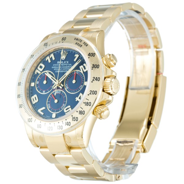 UK Yellow Gold Rolex Replica Daytona 116528-40 MM