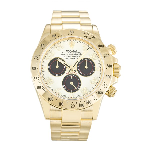 UK Yellow Gold UK Yellow Gold Rolex Replica Daytona 116528-40 MM