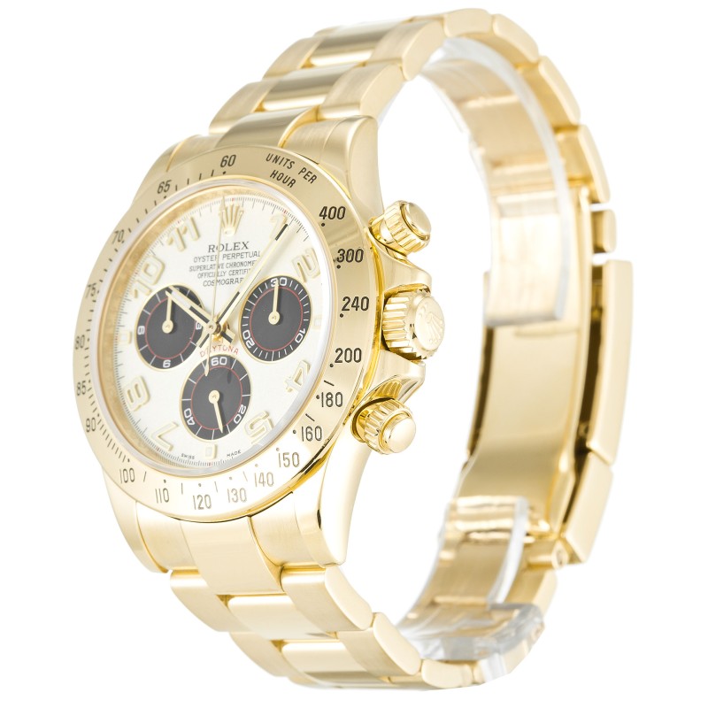 UK Yellow Gold UK Yellow Gold Rolex Replica Daytona 116528-40 MM