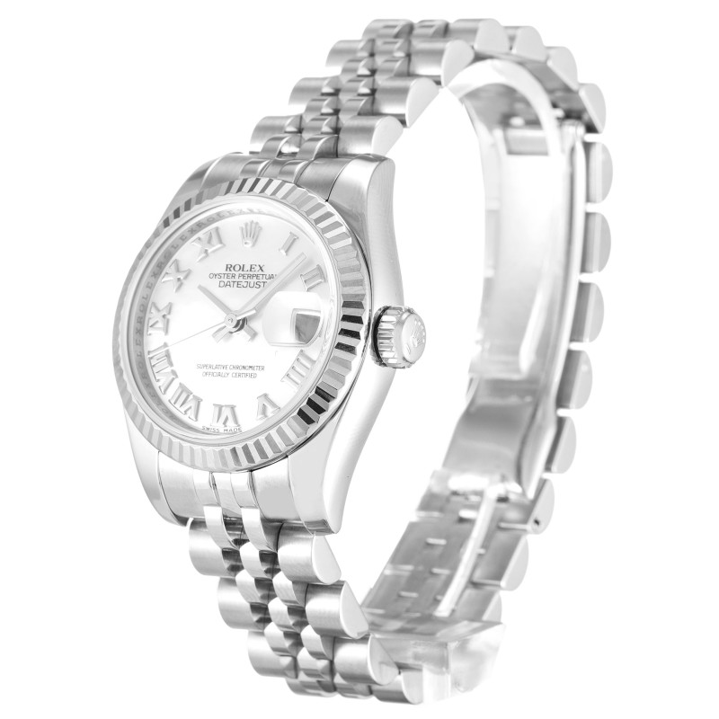 UK White Gold Rolex Replica Datejust Lady 179174-26 MM