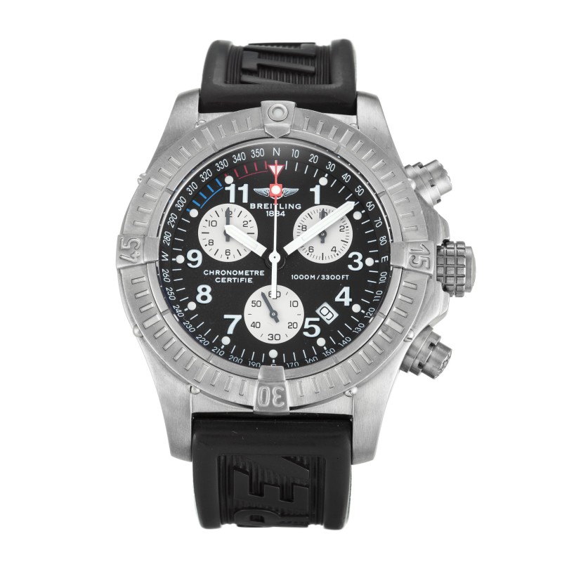 UK Titanium Breitling Replica Chrono Avenger M1 E73360-44 MM