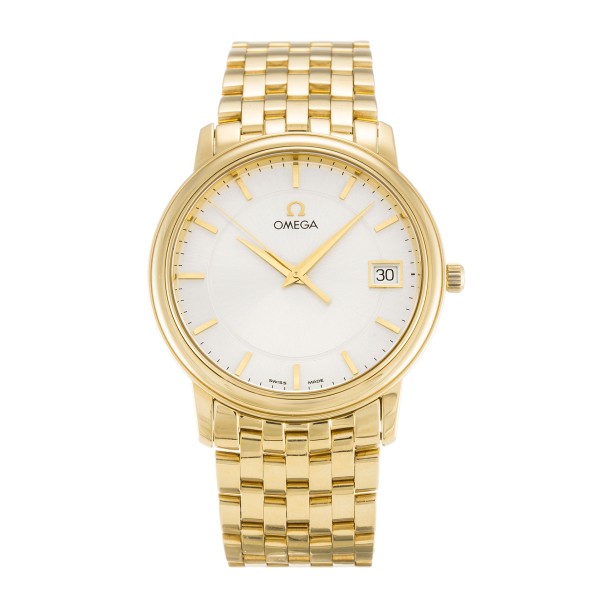 UK Yellow Gold Omega Replica De Ville Prestige 4110.31.00-34.4 MM