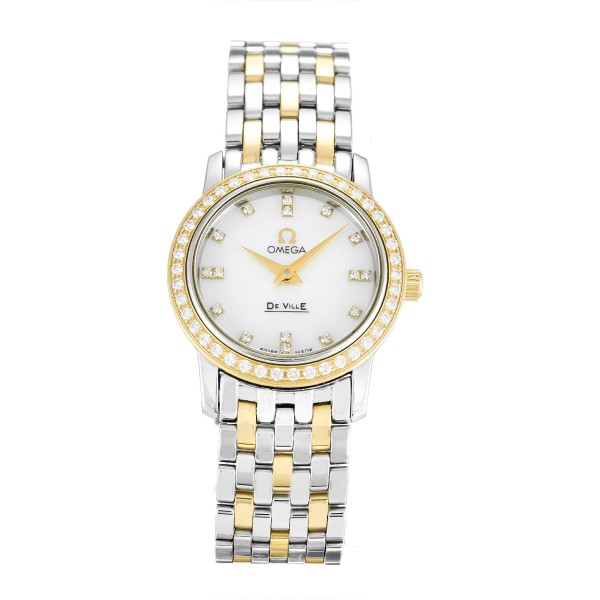  UK Yellow Gold set with DiamondsOmega Replica De Ville Prestige Ladies 4375.75.00-22 MM