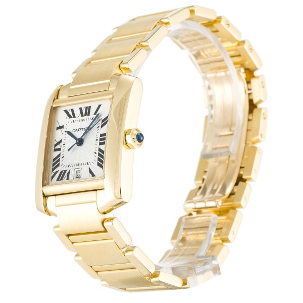 UK Yellow Gold Cartier Replica Tank Francaise W50001R2-28 MM