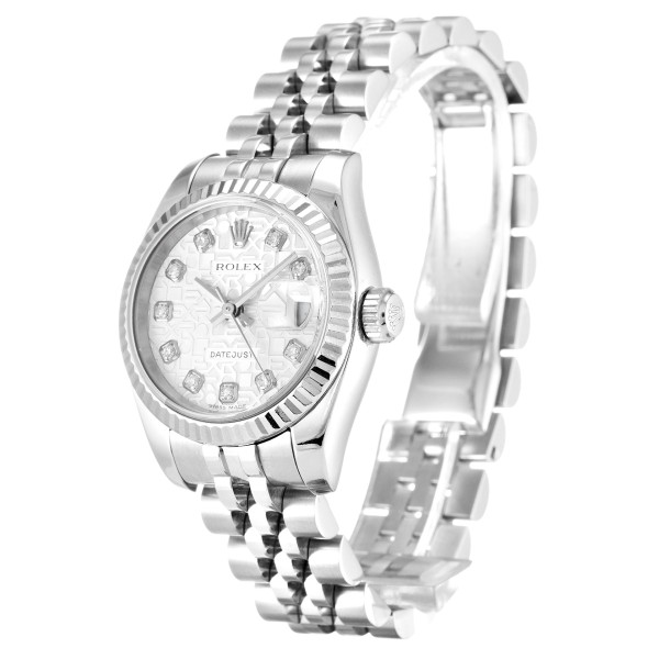 UK White Gold Rolex Replica Datejust Lady 179174-26 MM