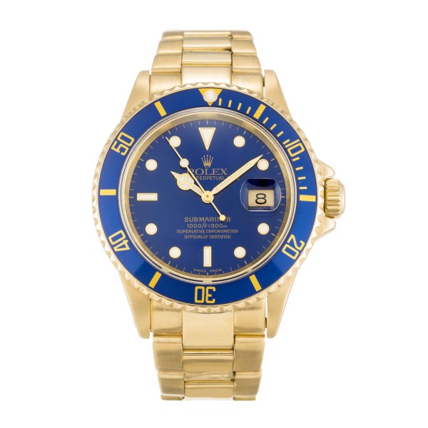 UK Yellow Gold Rolex Replica Submariner 16618-40 MM