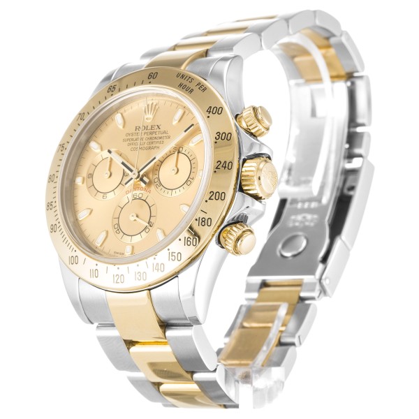 UK Steel & Yellow Gold Rolex Replica Daytona 116523-40 MM