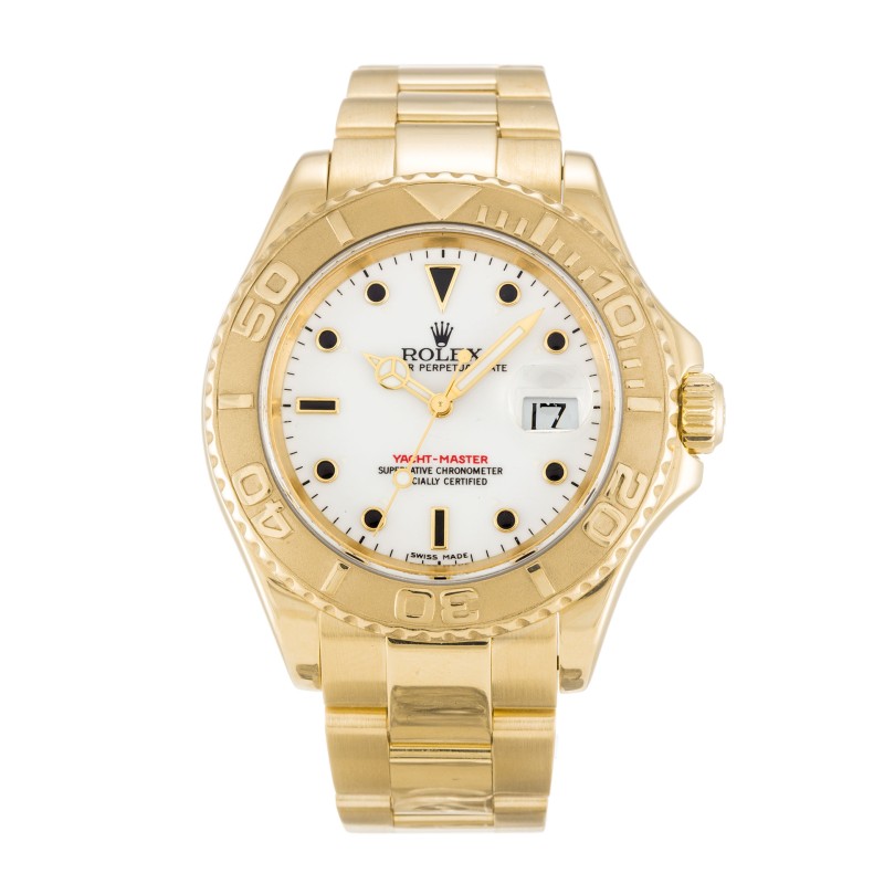 UK Yellow Gold Rolex Replica Yacht-Master 16628-40 MM