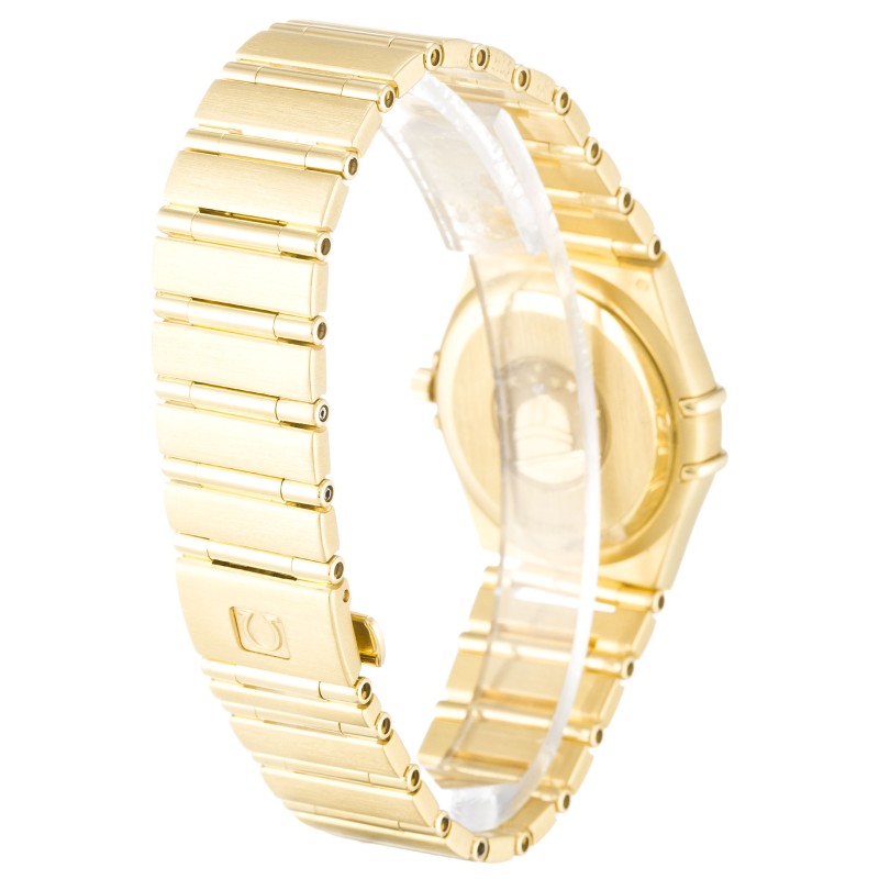 UK Yellow Gold Omega Replica Constellation Small 1172.75.00-25.5 MM