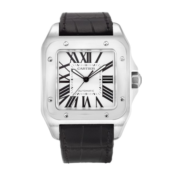 UK Steel Cartier Replica Santos 100 W20073X8-38 MM