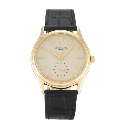 UK Yellow Gold Patek Philippe Replica Calatrava 3923-31 MM