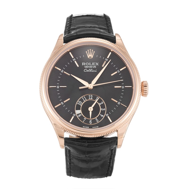 UK Rose Gold Rolex Replica Cellini 50525-39 MM