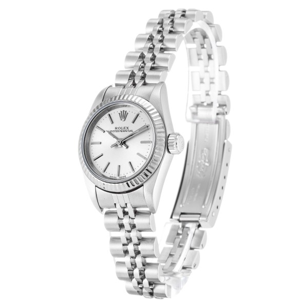 UK Steel Rolex Replica Lady Oyster Perpetual 67194-24 MM