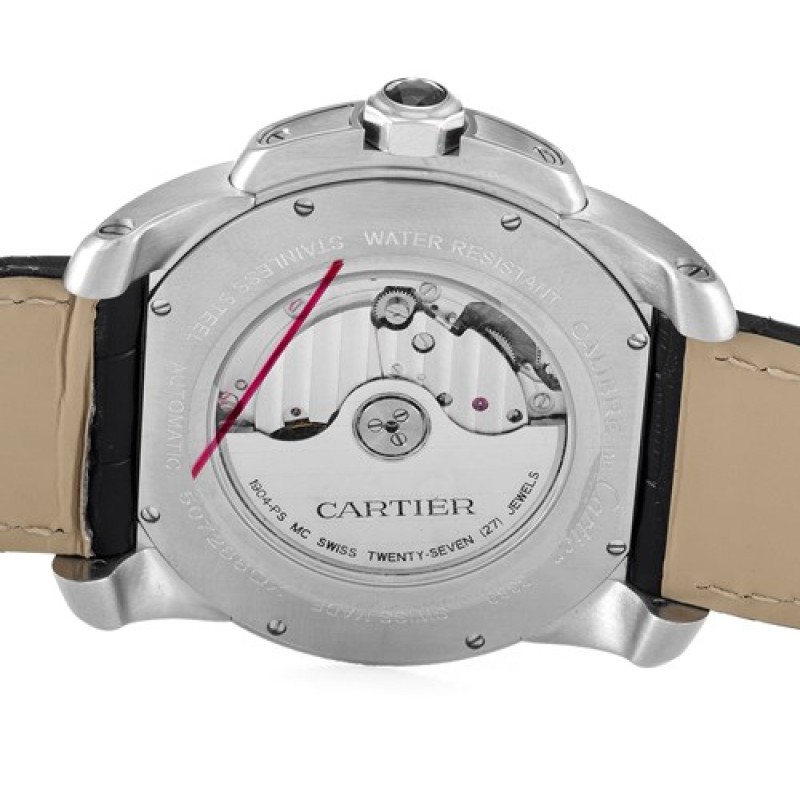 UK Steel Cartier Replica Calibre de Cartier W7100037-42 MM