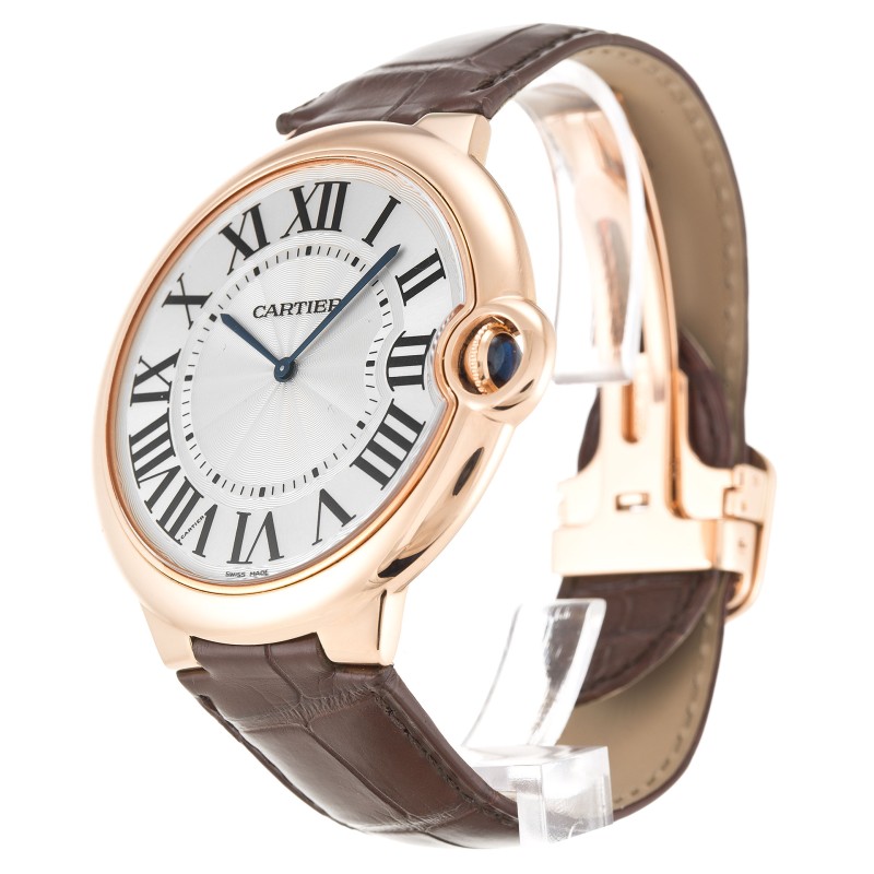 UK Rose Gold Cartier Replica Ballon Bleu W6920054-46 MM