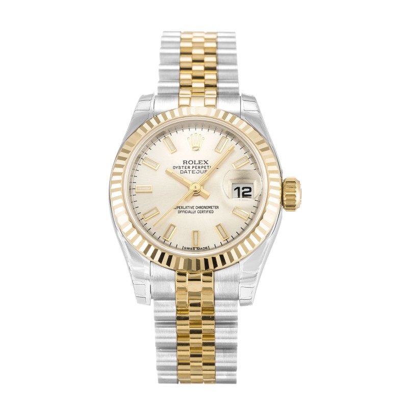 UK Steel & Yellow Gold Rolex Replica Datejust Lady 179173-26 MM