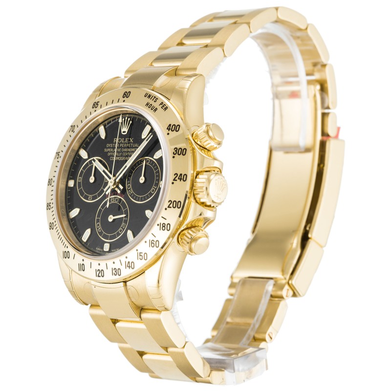 UK Yellow Gold Rolex Replica Daytona 116528-40 MM