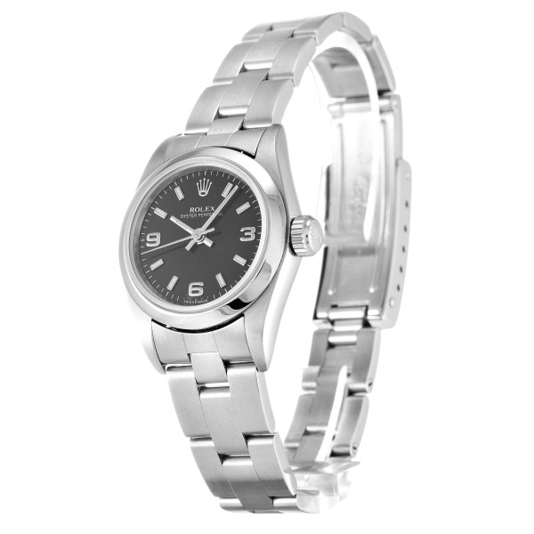 UK Steel Rolex Replica Lady Oyster Perpetual 67180-26 MM