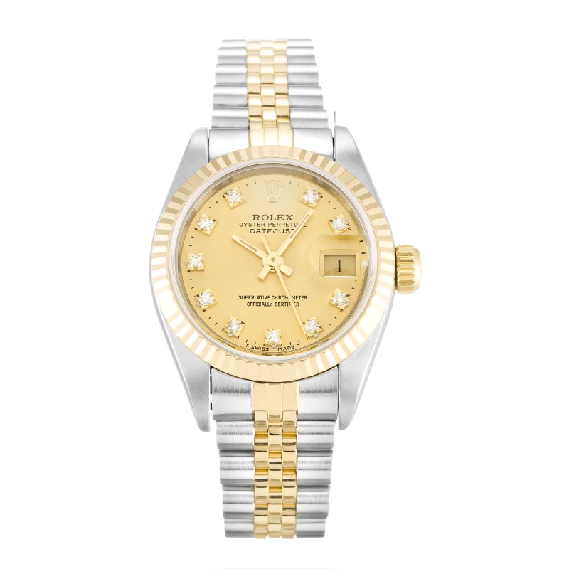 UK Steel & Yellow Gold Rolex Replica Datejust Lady 69173-26 MM