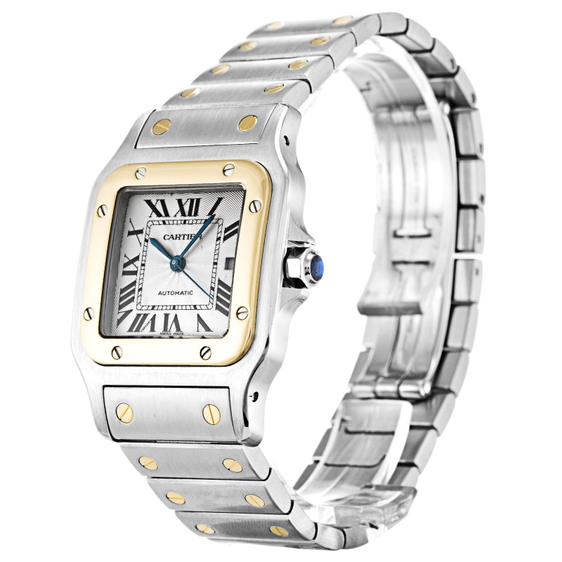 UK Steel & Yellow Gold Cartier Replica Santos W20052C4-29 MM