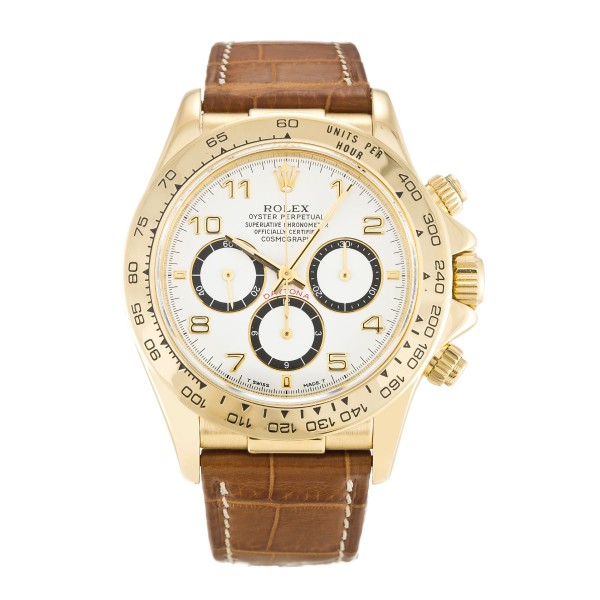 UK Yellow Gold Rolex Replica Daytona 16518-40 MM