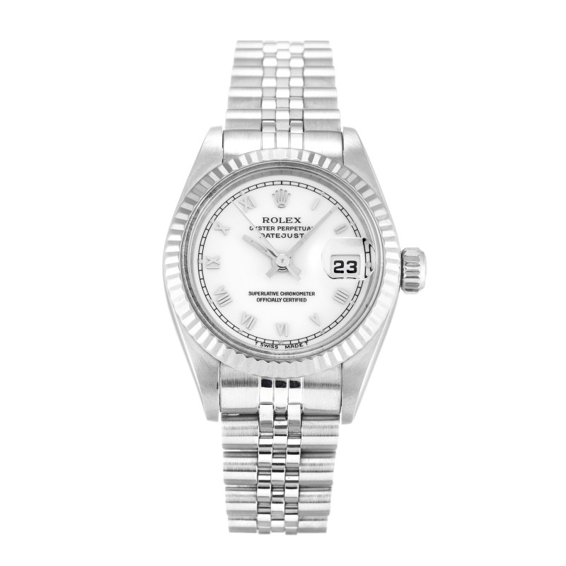 UK Steel & White Gold Rolex Replica Datejust Lady 69174-26 MM