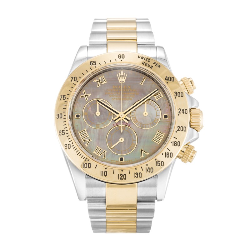 UK Steel & Yellow Gold Rolex Replica Daytona 116523-40 MM