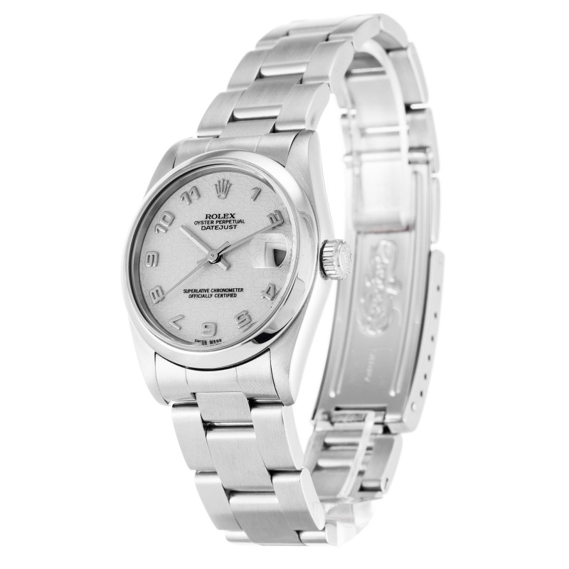 UK Steel Rolex Replica Mid-Size Datejust 68240-30 MM