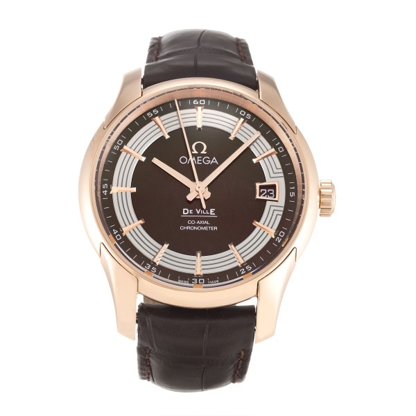 UK Red Gold Omega Replica De Ville Hour Vision 431.63.41.21.13.001-41 MM