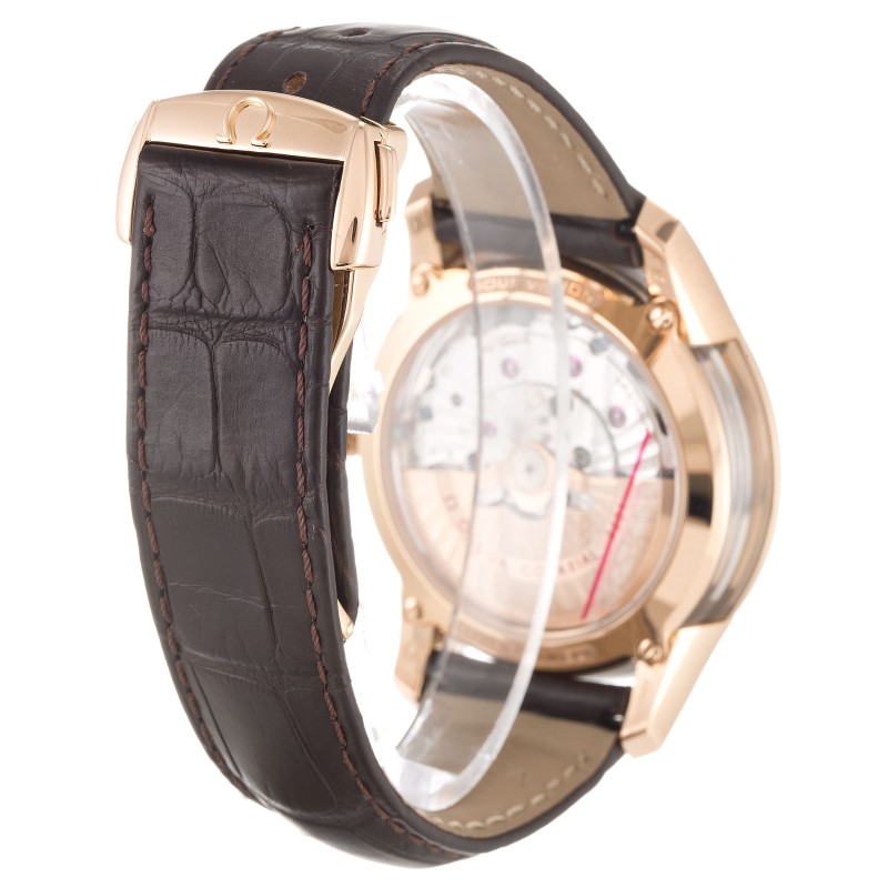 UK Red Gold Omega Replica De Ville Hour Vision 431.63.41.21.13.001-41 MM