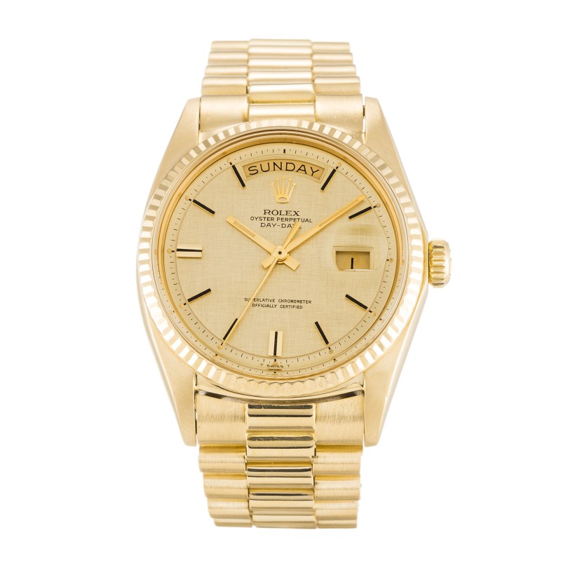 UK Yellow Gold Rolex Replica Day-Date 1803-36 MM