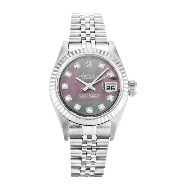 UK Steel & White Gold Rolex Replica Datejust Lady 79174-26 MM