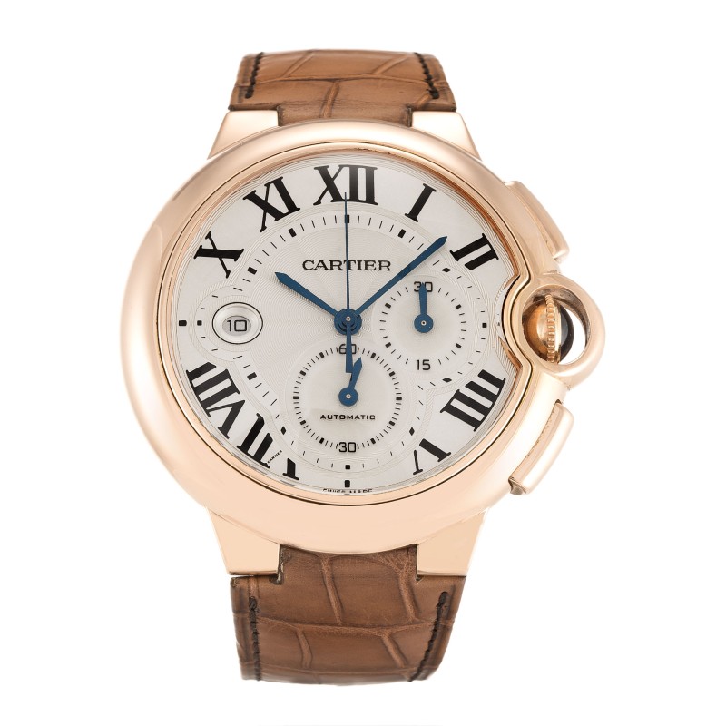 UK Rose Gold Cartier Replica Ballon Bleu W6920009-47 MM