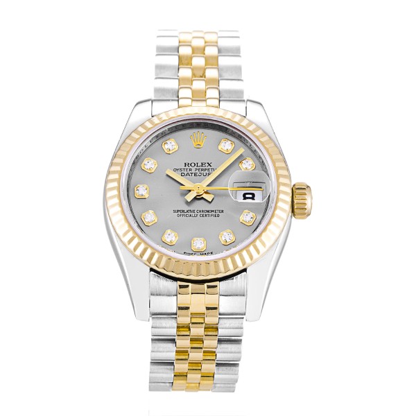 UK Steel & Yellow Gold Rolex Replica Datejust Lady 179173-26 MM