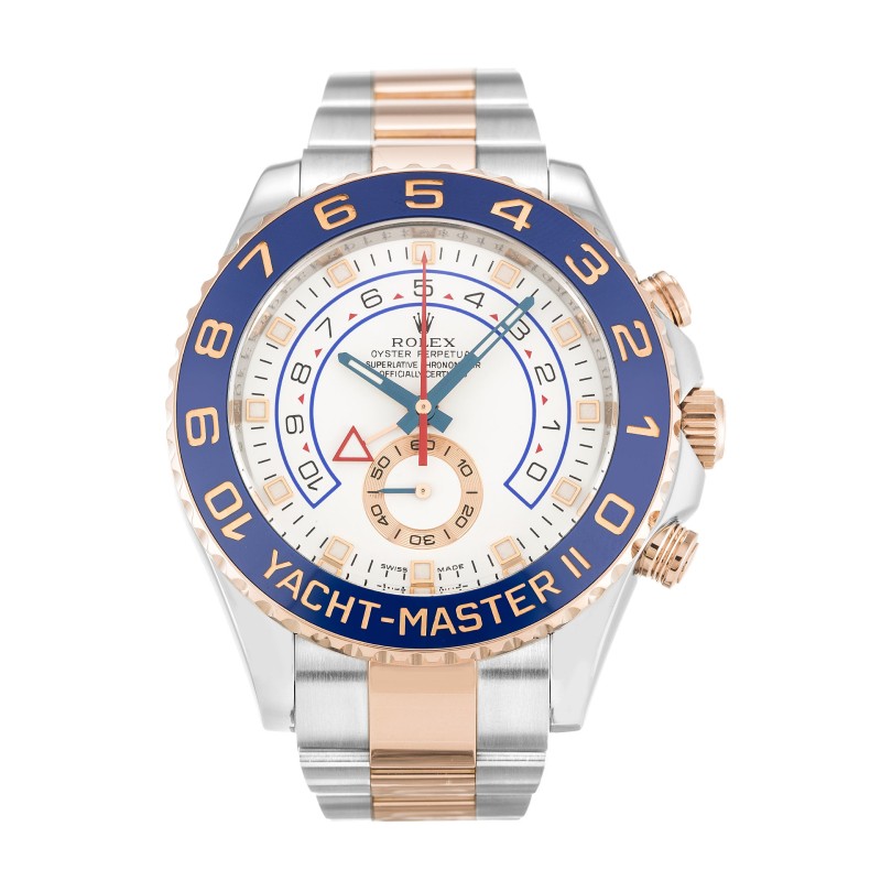 UK Rose Gold Rolex Replica Yacht-Master II 116681-44 MM