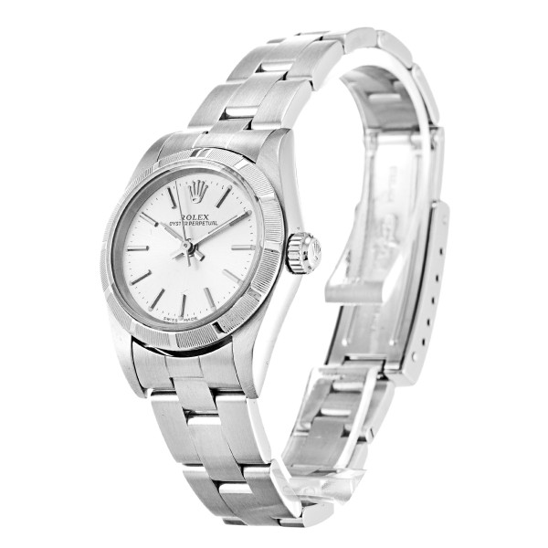 UK Steel Rolex Replica Lady Oyster Perpetual 67230-26 MM