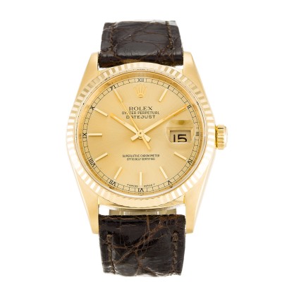 UK Yellow Gold Rolex Replica Datejust 16238-36 MM