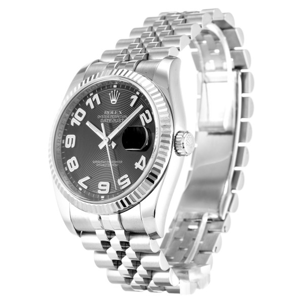 UK Steel & White Gold Rolex Replica Datejust 116234-36 MM