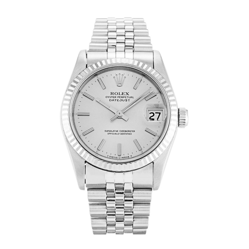 UK Steel Rolex Replica Mid-Size Datejust 68274-31 MM