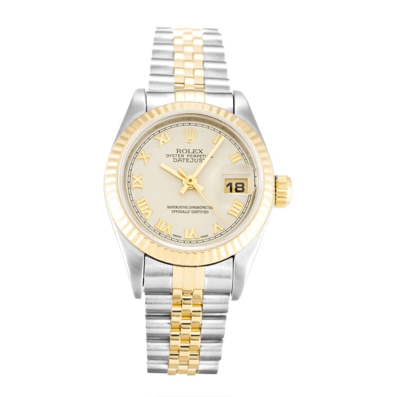 UK Steel & Yellow Gold Rolex Replica Datejust Lady 69173-26 MM