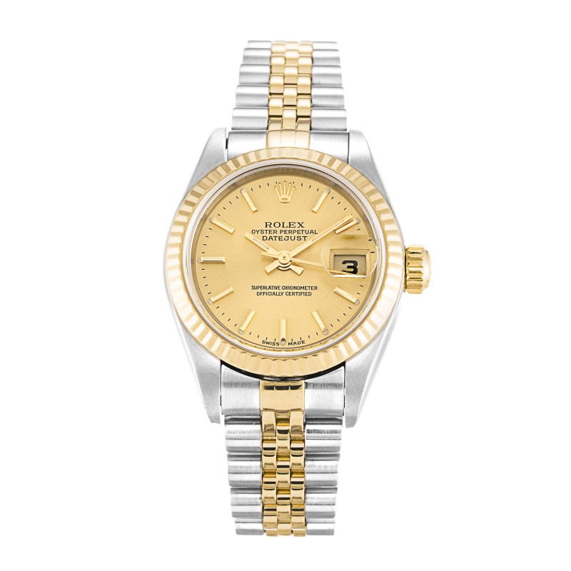  UK Steel & Yellow Gold Rolex Replica Datejust Lady 79173-26 MM