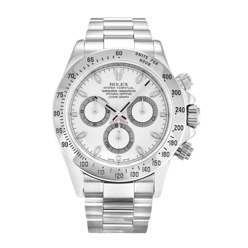 UK Steel Rolex Replica Daytona 116520-40 MM