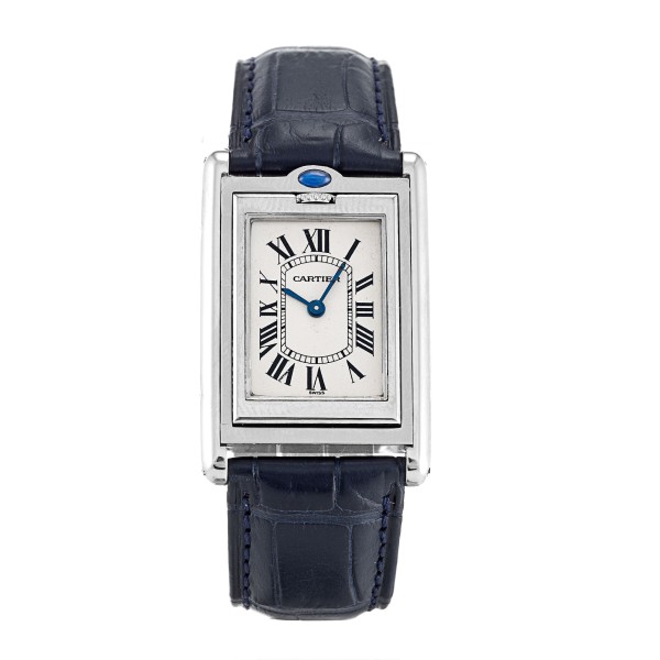 UK Steel Cartier Replica Tank Basculante W1011258-23 MM