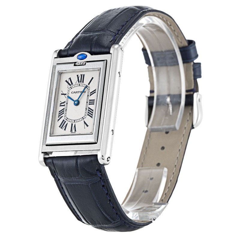 UK Steel Cartier Replica Tank Basculante W1011258-23 MM