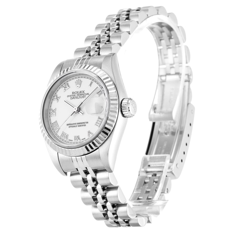 UK Steel & White Gold Rolex Replica Datejust Lady 79174-25 MM